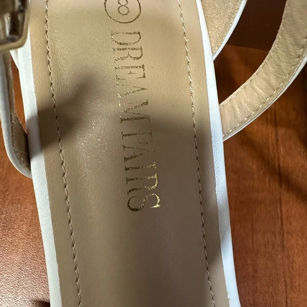 Dream Pairs White Sandals
